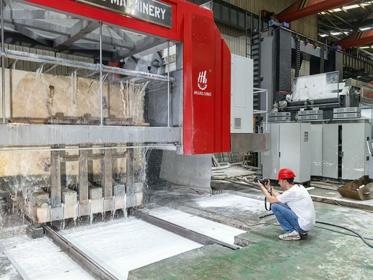 Multi Wire Saw Stone Cutting Machine